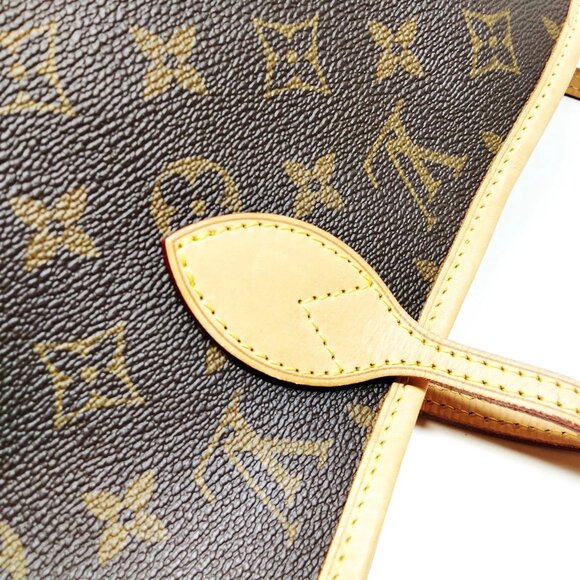 Authentic Louis Vuitton Neverfull PM Brown Monogram Tote Bag mn1300-111825 - Picture 6 of 16